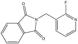 2-((2-fluoropyridin-3-yl)methyl)isoindoline-1,3-dione 구조식 이미지