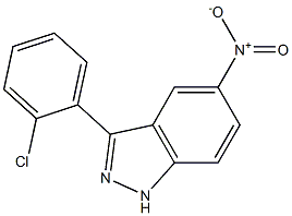 3-(2-chlorophenyl)-5-nitro-1H-indazole Structure