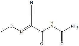 (e)-n-methoxy-2-oxo-2-ureidoacetimidoyl-cyanide Structure