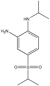 N1-isopropyl-4-(isopropylsulfonyl)benzene-1,2-diamine 구조식 이미지