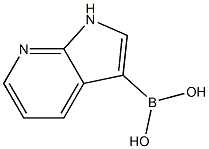 1H-pyrrolo[2,3-b]pyridin-3-ylboronic acid Structure