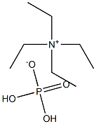 Tetraethyl ammonium dihydrogen phosphate 구조식 이미지