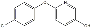 6-(4-chlorophenoxy)pyridin-3-ol 구조식 이미지