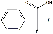 Difluoro(pyridin-2-yl)acetic acid Structure