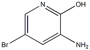 2-Hydroxy-3-amino-5-bromopyridine 구조식 이미지