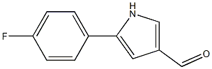 5-(4-fluorophenyl)-1H-pyrrole-3-carbaldehyde Structure