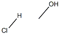 Hydrogen chloride methanol Structure