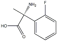 (R)-2-amino-2-(2-fluorophenyl)propionic acid Structure