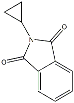 (S)-N-cyclopropylphthalimide 구조식 이미지