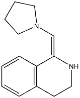 1-(tetrahydropyrrole-1-methylene)-1,2,3,4-tetrahydroisoquinoline 구조식 이미지