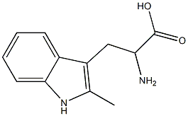 2-methyl-DL-tryptophan Structure