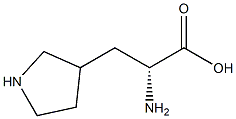 3-(3-pyrrolidinyl)-D-alanine Structure