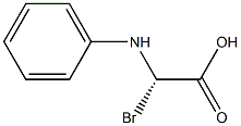 2-bromo-L-phenylglycine 구조식 이미지