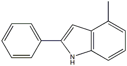 4-methyl-2-phenylindole 구조식 이미지