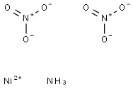 Ammonia to nickel nitrate test solution(ChP) 구조식 이미지