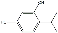 4-isopropyl-1,3-benzenediol Structure