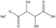 Sodium hydrogen tartrate test solution (Pharmacopoeia) 구조식 이미지