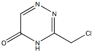 3-chloromethyl-1,2,4-triazin-one 구조식 이미지