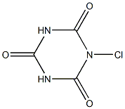 Chloroisocyanuric acid Structure