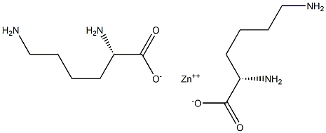 Lysine zinc 구조식 이미지