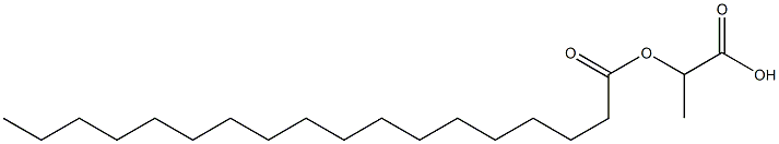 Lactic acid monostearate Structure