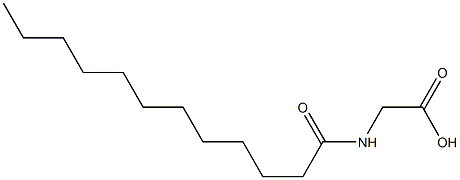 Lauroyl glycine 구조식 이미지