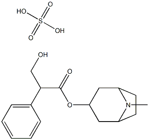 Atropine sulfate Structure