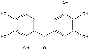 2,3,4,3',4',5'-hexahydroxybenzophenone Structure