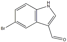 5-bromo-3-indolyl formaldehyde 구조식 이미지