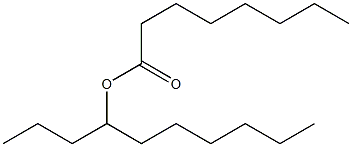 PROPYLHEPTYL CAPRYLATE Structure