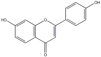 4',7-Dihydroxyflavone Structure