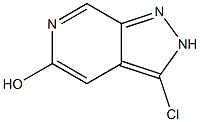 3-Chloro-2H-pyrazolo[3,4-c]pyridin-5-ol 구조식 이미지