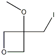 3-(iodomethyl)-3-methoxyoxetane Structure