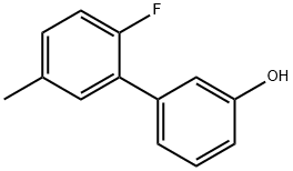 3-(2-Fluoro-5-methylphenyl)phenol Structure