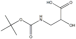 BOC-ISOSERINE Structure