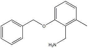 (2-Benzyloxy-6-methyl-phenyl)-methyl-amine 구조식 이미지