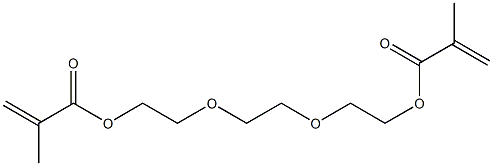 Triethylene glycol dimethacrylate Structure