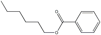 Hexyl benzoate 구조식 이미지