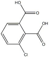 Chlorophthalic acid Structure