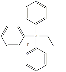 Propyltriphenylphosphonium iodide 구조식 이미지