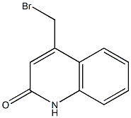 4-bromomethylquinolone 구조식 이미지