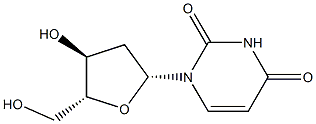 2'-deoxyuridine Structure
