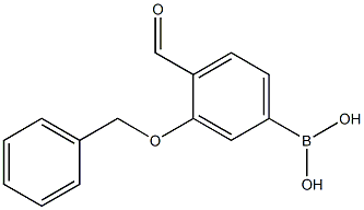 (3-(benzyloxy)-4-formylphenyl)boronic acid Structure