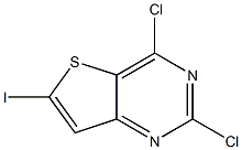 2,4-dichloro-6-iodothieno[3,2-d]pyrimidine Structure
