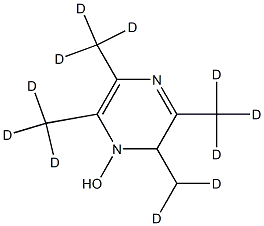 Hydroxy Tetramethylpyrazine-d11 Structure