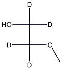 2-methoxyethanol-1,1,2,2-D4 구조식 이미지