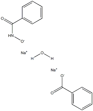 SODIUM BENZOHYDROXAMATE HYDRATE Sodium benzoate Structure