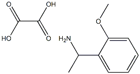 1-(2-METHOXY-PHENYL)-ETHYLAMINE, OXALIC ACID 구조식 이미지