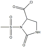 Chloroformyl-3-methanesulfonyl-2-imidazolidinone 구조식 이미지