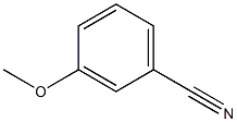 M-methoxybenzonitrile Structure